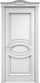Дверь межкомнатная "Ол26" X002721 (массив ольхи, белая эмаль)