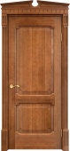 Дверь межкомнатная "Ол7/2" X002878 (массив ольхи, орех 10%)