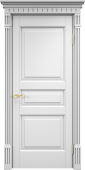 Дверь межкомнатная "Ол5" X002713 (массив ольхи, белая эмаль)