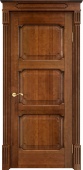 Дверь межкомнатная "Ол7/3" X002824 (массив ольхи, коньяк, патина)