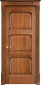 Дверь межкомнатная "Классико фореста ноче Турин 7-3" X002916 (массив ольхи, орех 10%, патина)