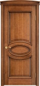 Дверь межкомнатная "Классико фореста ноче овале 26" X002917 (массив ольхи, орех 10%, патина)
