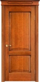 Дверь межкомнатная "ОЛ6/2" X002836 (массив ольхи, медовый, патина)