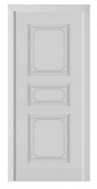 Дверь межкомнатная "Алавус 13" (МДФ, белая эмаль, фрезеровка)