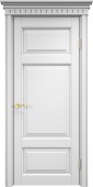 Дверь межкомнатная "Ол55" X002726 (массив ольхи, белая эмаль)