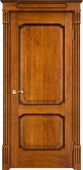 Дверь межкомнатная "Д7/2" X002948 (массив дуба, медовый, патина орех)