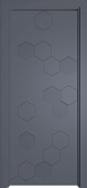 Дверь межкомнатная "Модерно гричо Антлантик 2" X0031067 (МДФ, серая эмаль)