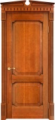 Дверь межкомнатная "Ол7/2" X002842 (массив ольхи, медовый, патина)