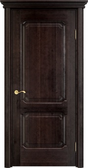 Дверь межкомнатная "Ол7-2" X002708 (массив ольхи, венге)