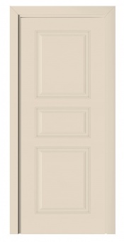Дверь межкомнатная "Алавус 6 с окантовкой" (МДФ, эмаль, фрезеровка)