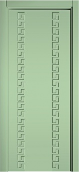 Дверь межкомнатная "Модерно верде Моно 14" X0031081 (МДФ, олива эмаль)