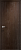 Дверь межкомнатная "Д66" X0021008 (массив дуба, мореный дуб, патина)