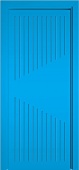 Дверь межкомнатная "Модерно блу Браво" X0031089 (МДФ, синяя эмаль)