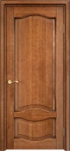 Дверь из массива ольхи межкомнатная "Классико фореста ноче овале 33" X002919