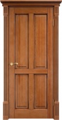 Дверь из массива сосны межкомнатная Ш15 (орех 10%, патина) коллекция Классика