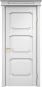 Дверь межкомнатная "Ол7-3" X002718 (массив ольхи, белая эмаль)
